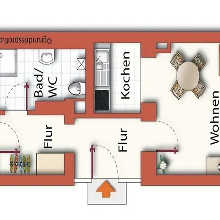 Apartament Brise Chrissi App 04 Heringsdorf